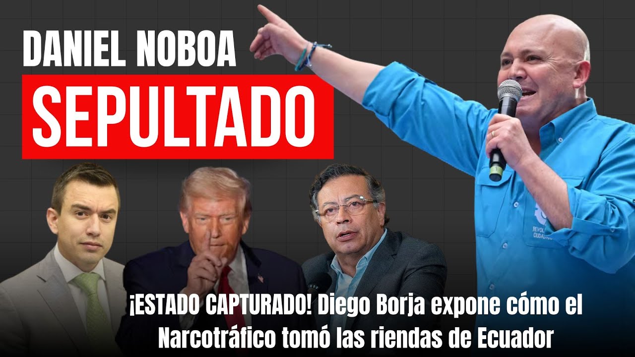 💣 ¡DIEGO BORJA SEPULTA A NOBOA! Revela la verdad sobre los barcos bananeros y la co caína