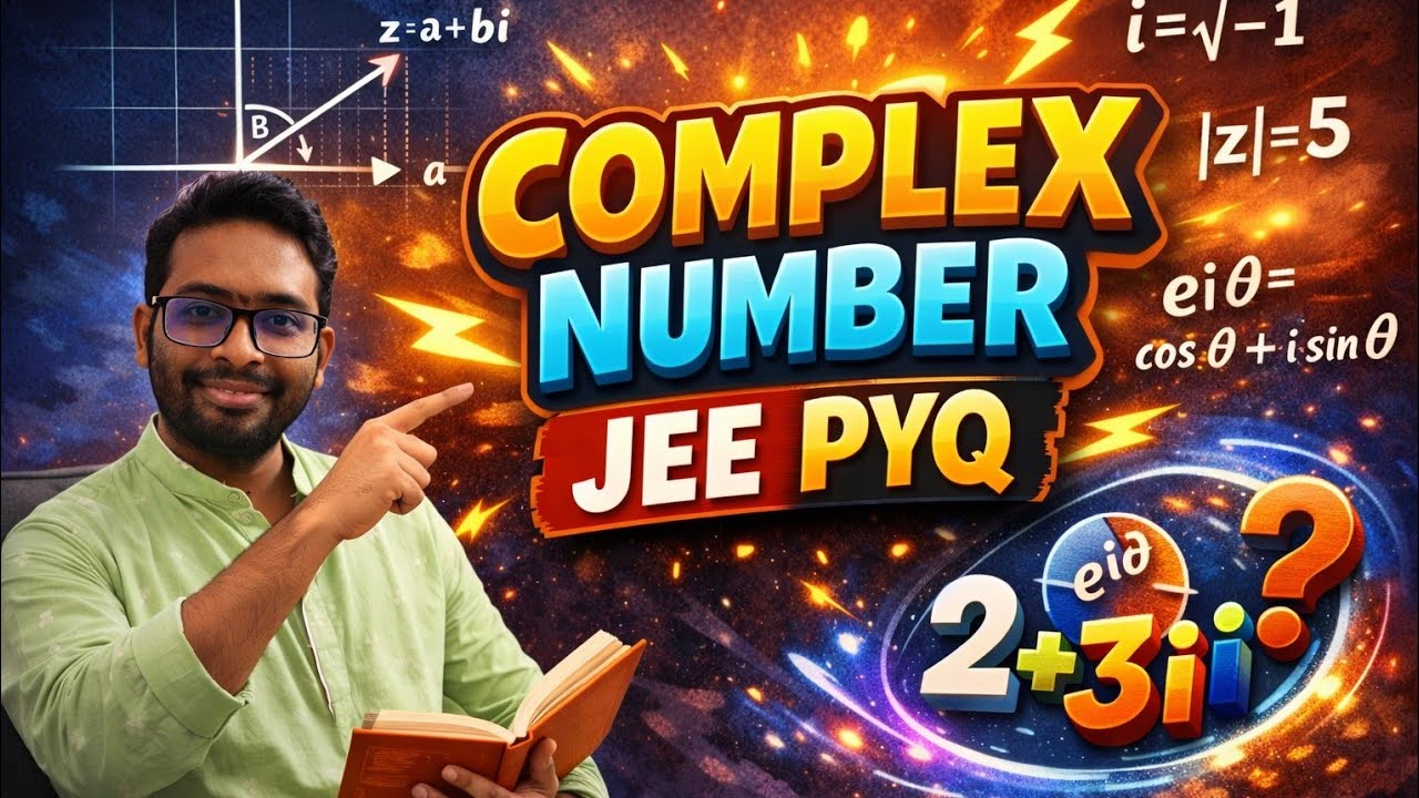 Complex Number JEE Main PYQs | WBJEE | DE'MOIVERS THEOREM Application | WBCHSE | GIF |