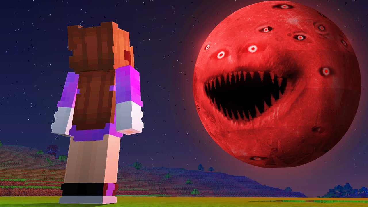 The Blood Moon Wakes Up in Minecraft