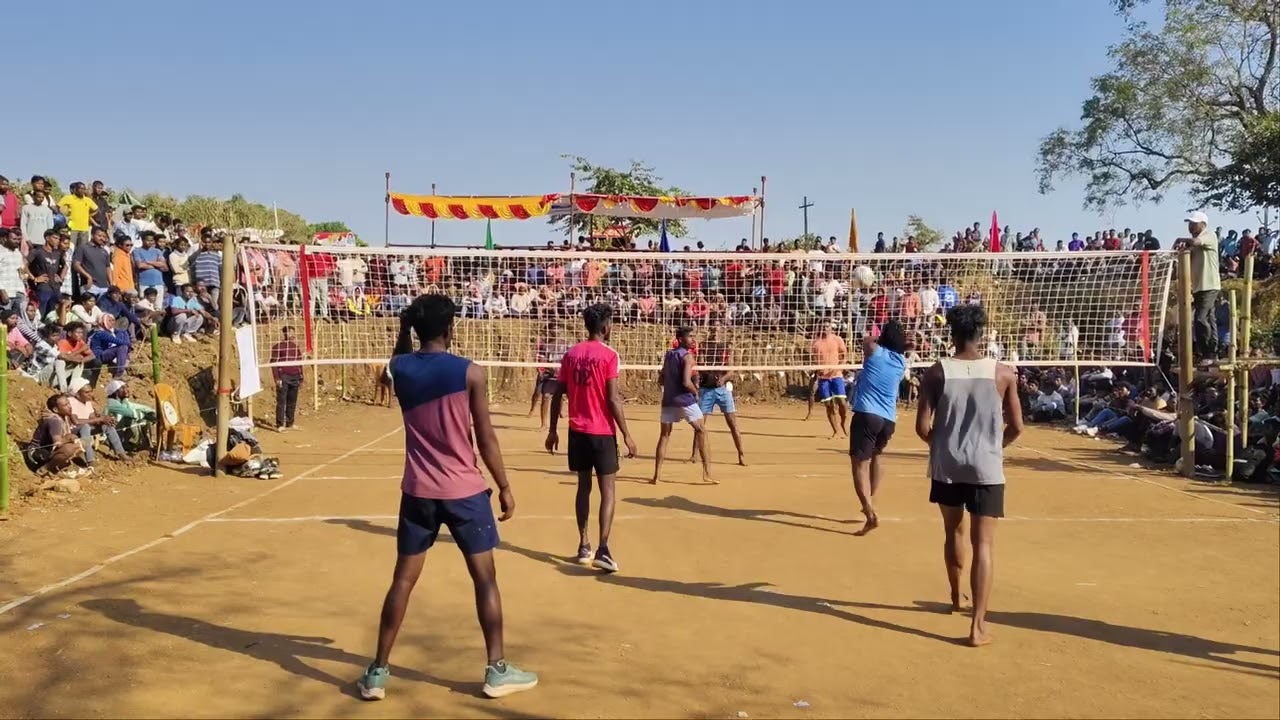 Alio Rabi kapil Bodhu Pada Mitu vs Amit Deba Sana Dj Daya /Pujariguda Vollyball Tournament 