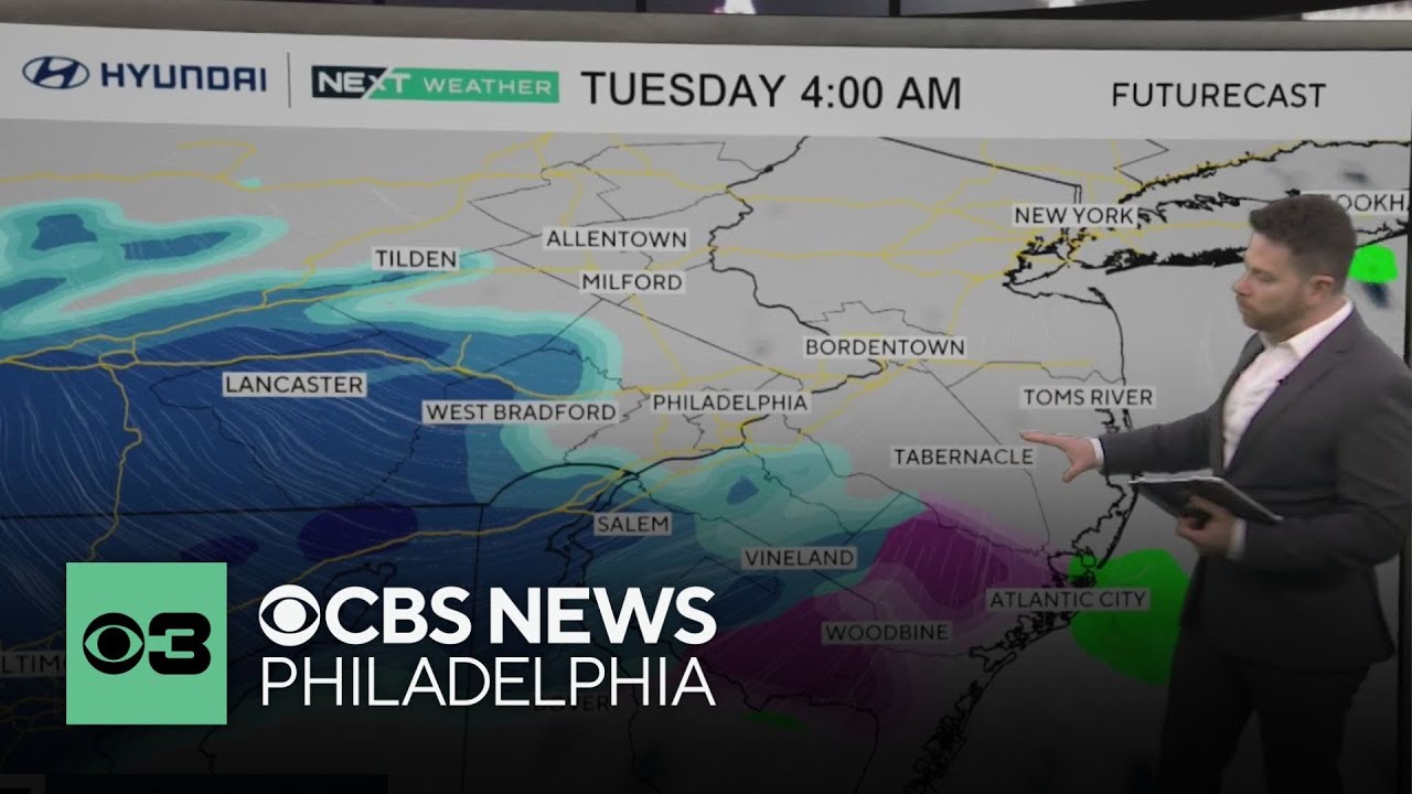 Showers return Sunday in Philadelphia area | NEXT Weather