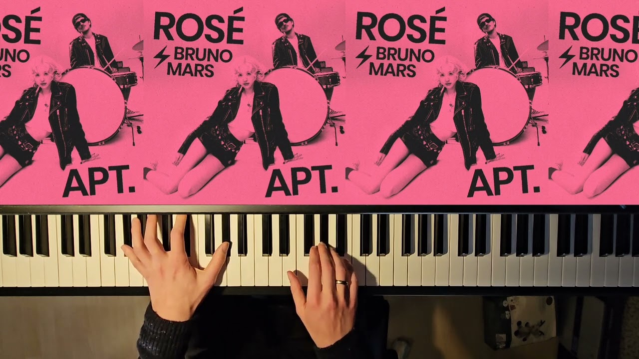 APT. - ROSÉ & Bruno Mars - Piano Cover