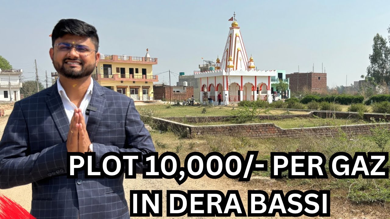 10,000/-PER GAZ PLOT IN DERA BASSI NEAR CHANDIGARH