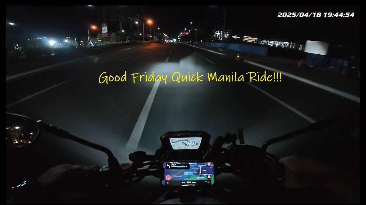 Quick Night Town Ride | SV650 | April 18, 2025