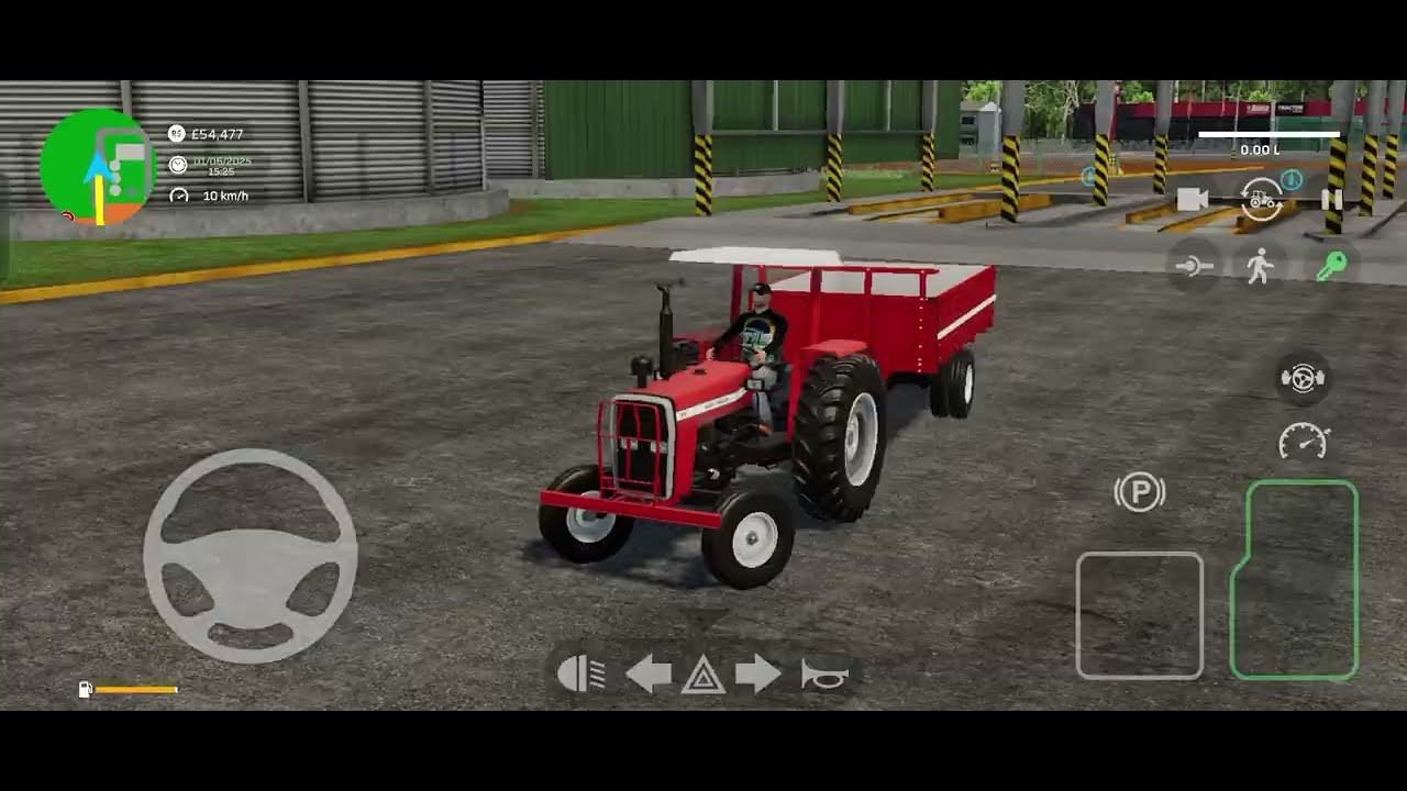 Indian farming Simulator brasil new update 😯 #viral #video #farming #tractor #jcb 