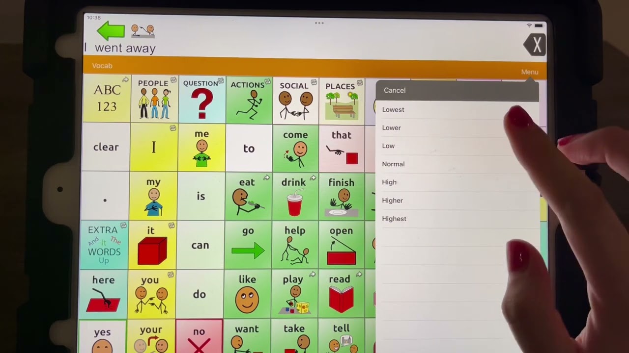 Настройка TouchChat — Видео 2
