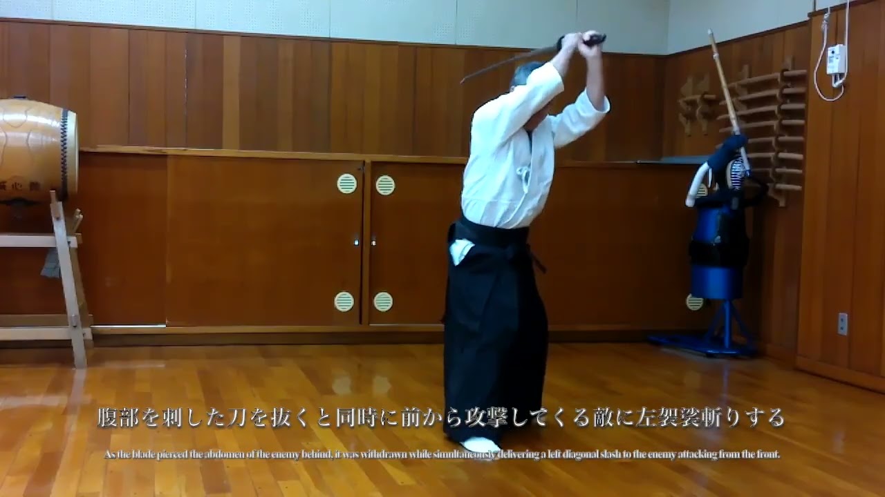 Yagyu Shinkage-ryu Iai: Kono-te-kashiwa Demonstration Video　　柳生新陰流居合　兒手柏　説明ビデオ