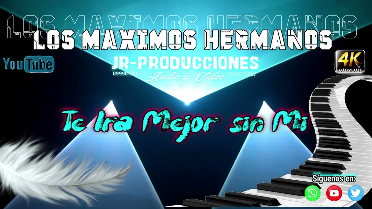 TE IRA MEJOR SIN MI //Los Máximos Hermanos // PRIMICIAS 2024
