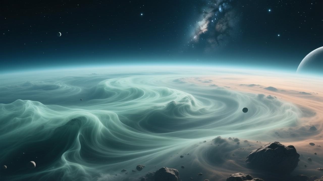 A Gentle Cosmic Stillness Where Attention Softens and the Night Feels Open Again