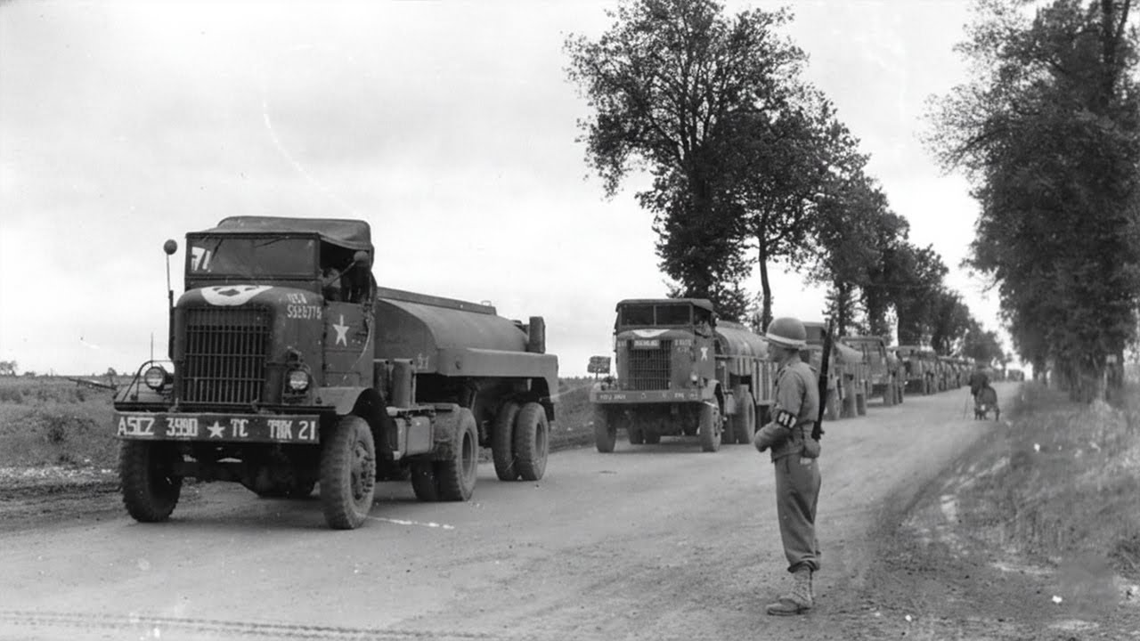 Why German Officers Said “No Army Can Stop That” After Patton’s Convoys Rolled East