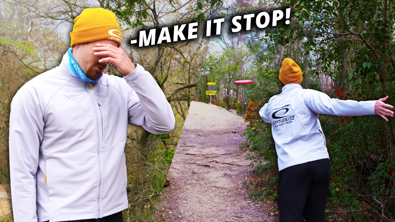 I Forced a Pro Disc Golfer to Throw Like a Beginner