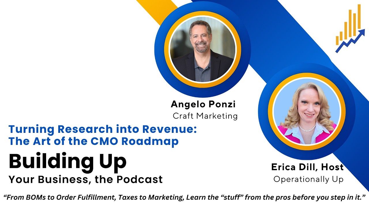 Turning Research into Revenue: The Art of the CMO Roadmap