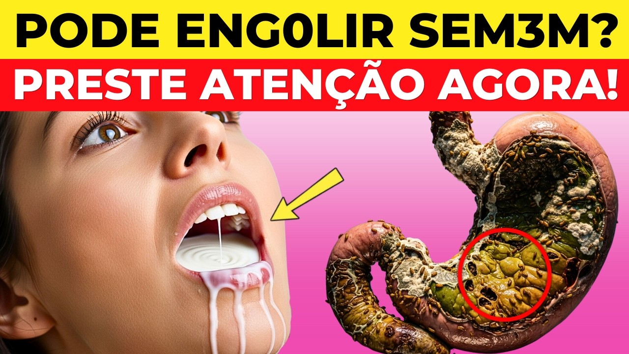 Verdade CHOCANTE: o que acontece quando você engole ESP3RMA