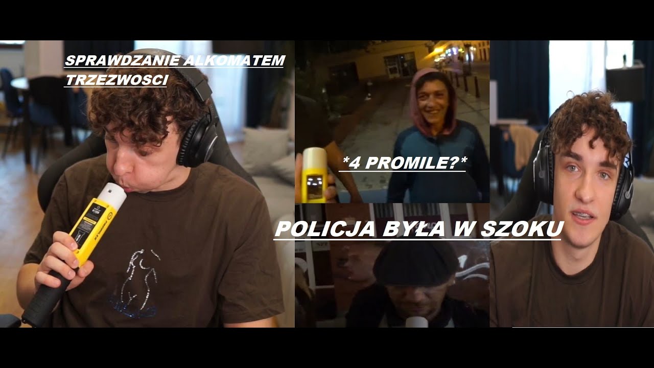 FRANIO | NAJLEPSZE KLIPY | DZIEŃ BEZ SŁOWA NA K |SPRAWDZANIE ALKOMATEM STANU TRZEŹWOŚCI WARSZAWIAKÓW