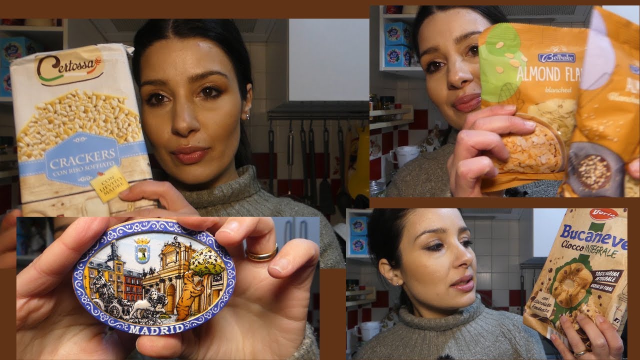 ASMR SVUOTA LA SPESA LIDL 🛒 | WEEKEND E SHOPPING A MADRID💃🏽