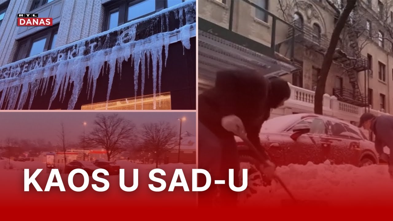 Ekstremne hladnoće i oluje uzele već 15 života, zemlju potpuno paralizirao snijeg | RTL Danas
