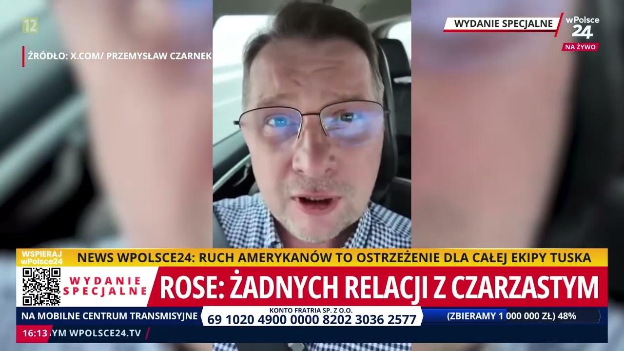 USA ZRYWA KONTAKTY Z CZARZASTYM. &bdquo;To jest jego koniec&rdquo; &ndash; m&oacute;wi P. Czarnek | WYDANIE SPECJALNE