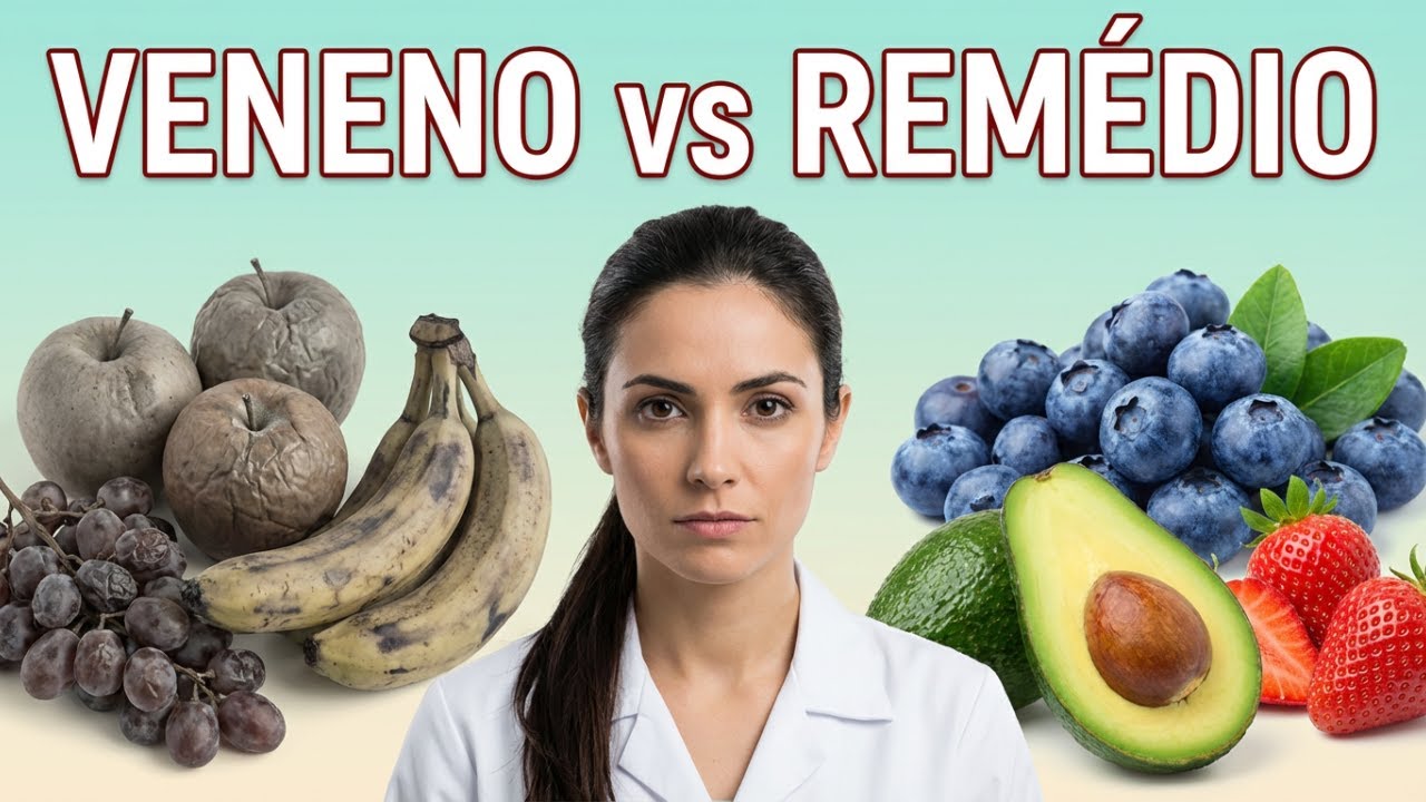 Cérebro Blindado: 4 Frutas Proibidas vs. 4 Que Salvam da Demência