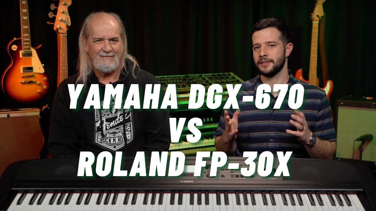 Yamaha DGX-670 vs Roland FP-30X | Which has the BEST features?