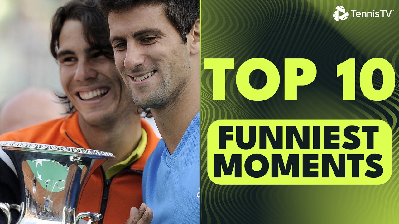 Top 10 Funny ATP Tennis Moments 🤣