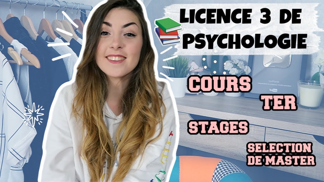 La LICENCE 3 de PSYCHO 📚