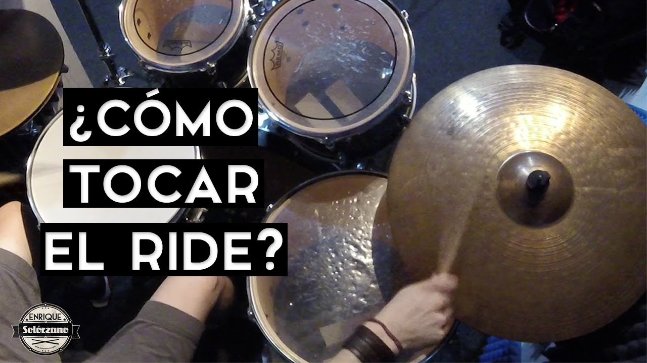 Aprender a tocar la bateria #20 - El secreto de cómo tocar el Ride