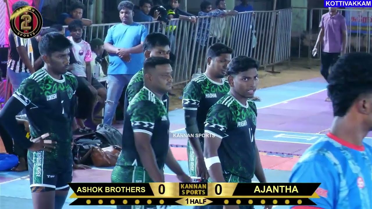 1ST RD / Ashok Brothers VS Ajantha //@KOTTIVAKKAM (CHENNAI) KABADDI MATCH