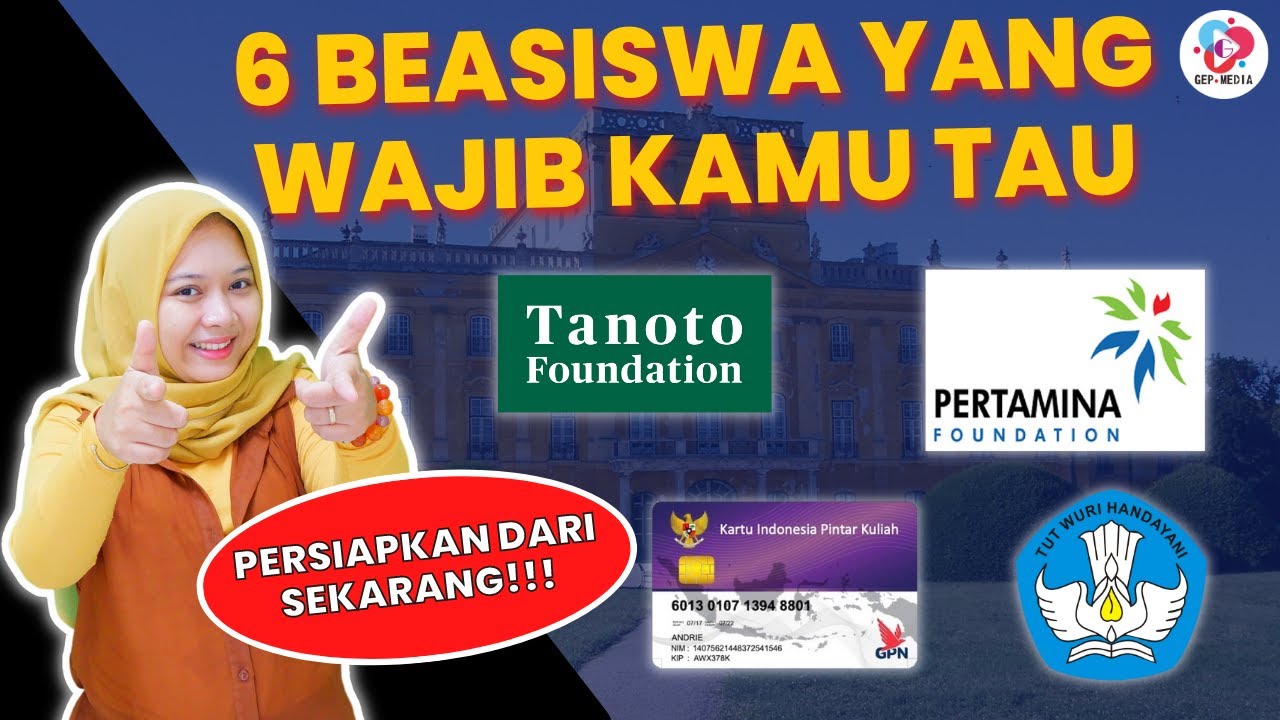 BEASISWA UNTUK CALON MAHASISWA BARU 2025 | JENIS BEASISWA