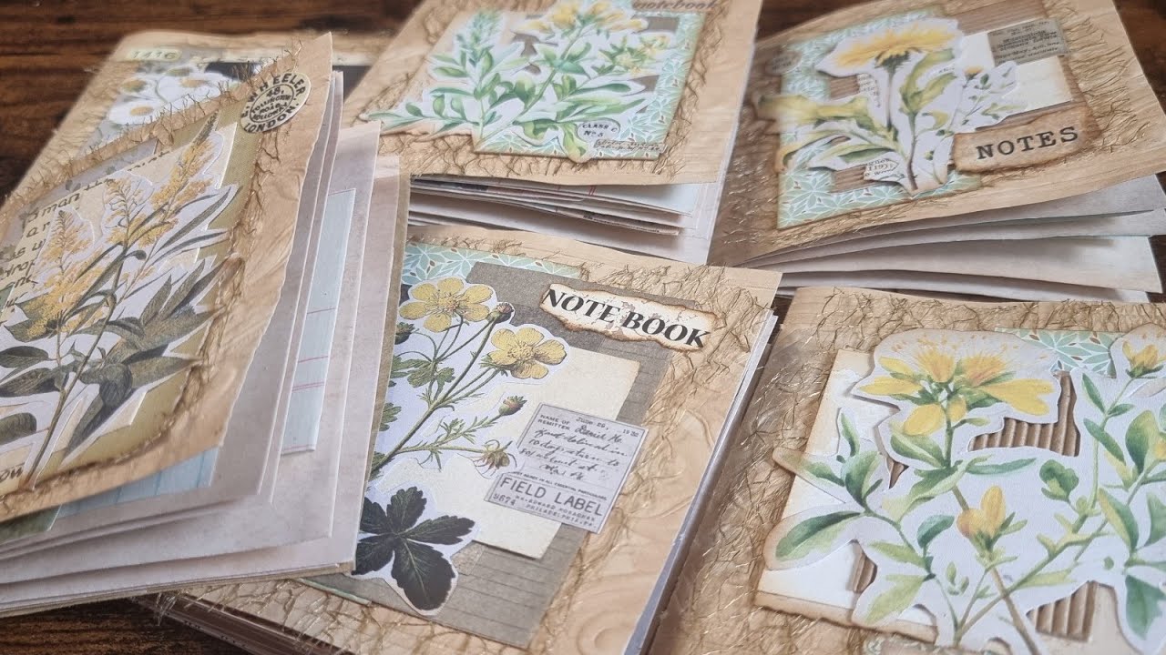 Notebooks made from leftovers Part 2