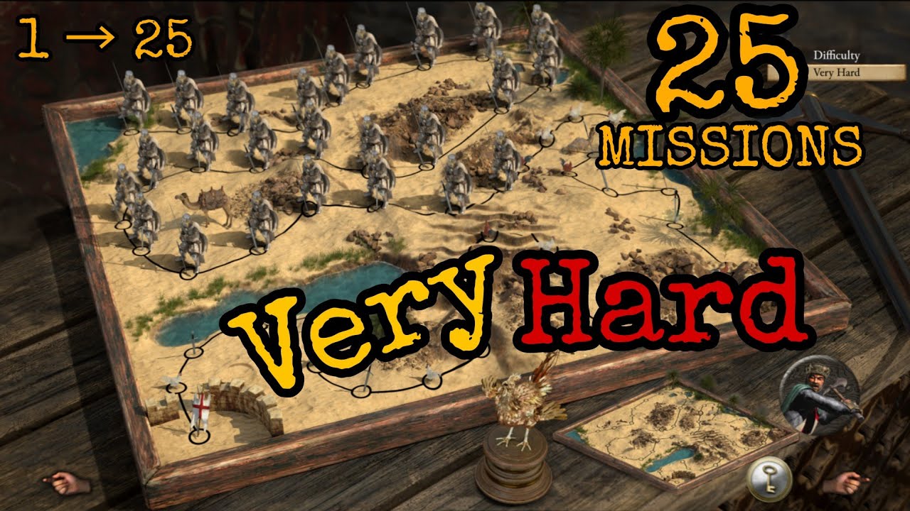 Missions 1–25 Classic Trail | Stronghold Crusader Definitive Edition 