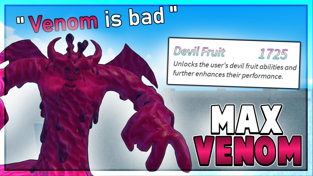 What PVP looks like with Max VENOM in GPO...