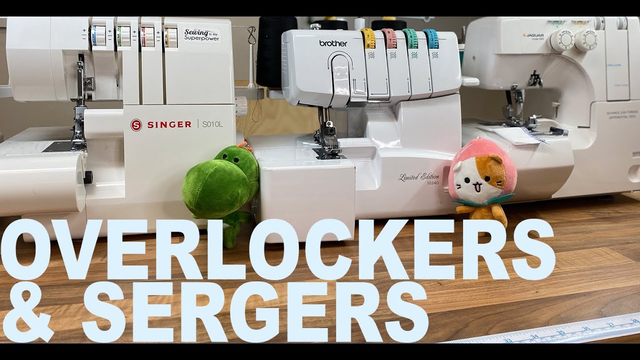What is a Serger? Is a Serger different to an Overlocker?  & other burning questions #SewWithAbi 🧵