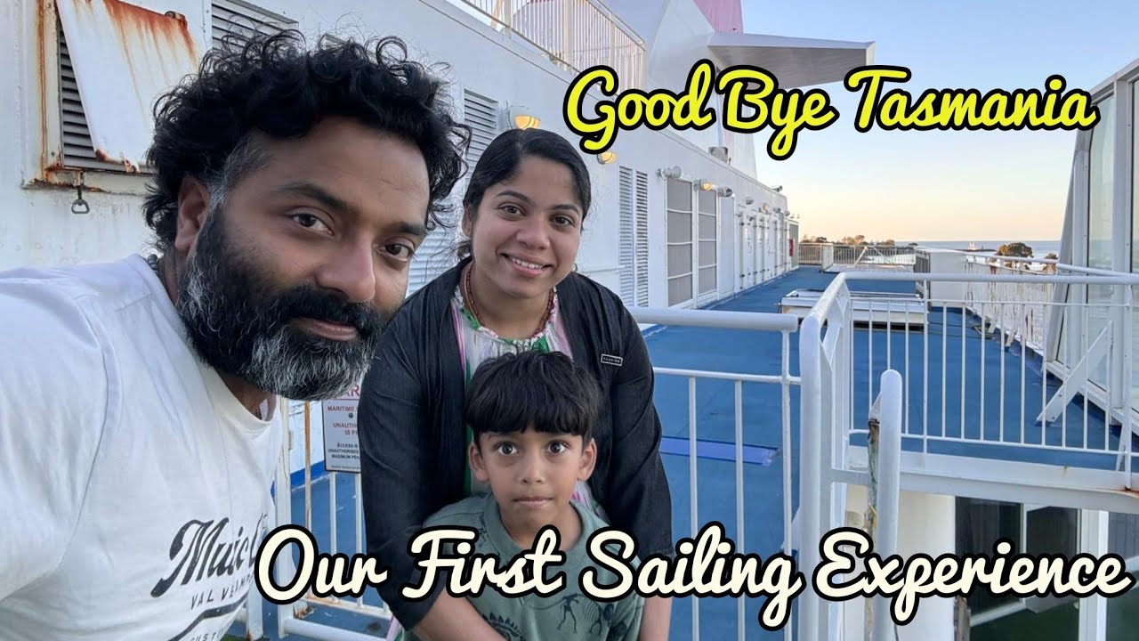 അങ്ങനെ ടാസ്മാനിയയോടു വിട പറഞ്ഞു |  Our First Sailing Experience | Dew Drops