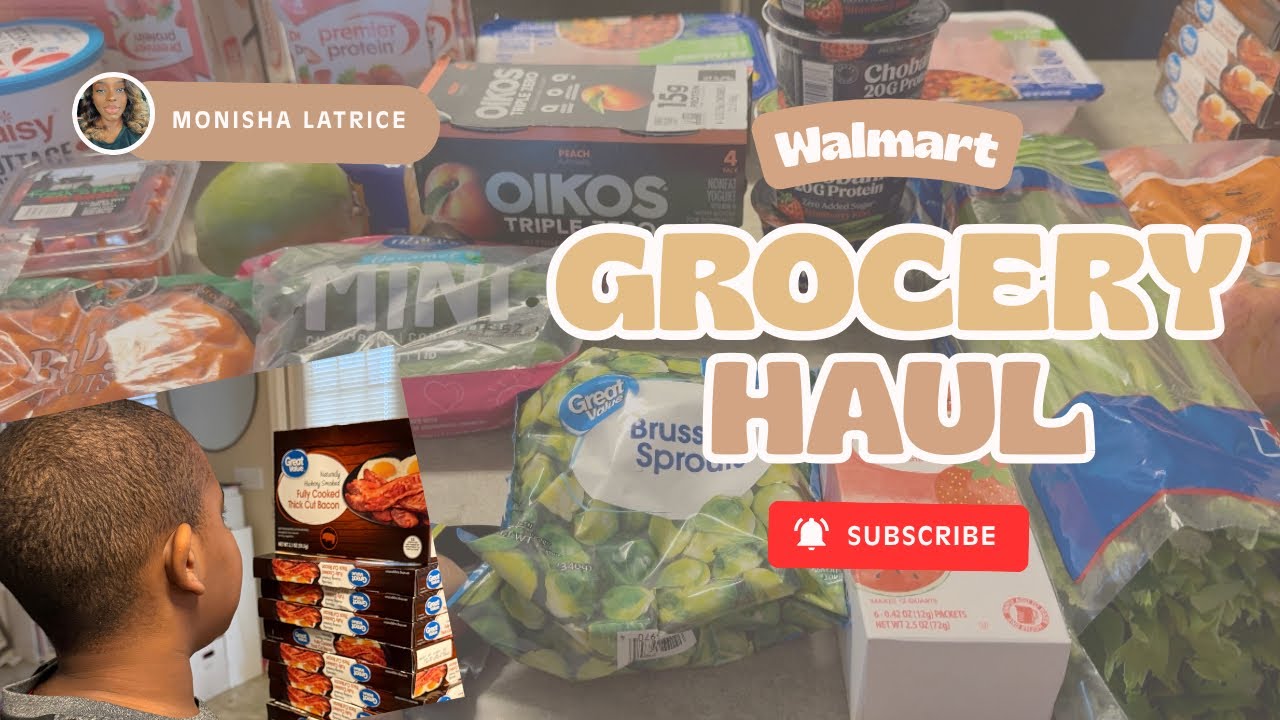 Walmart grocery haul
