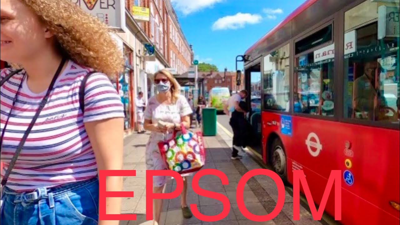 🇬🇧 EPSOM ENGLAND 10 АВГУСТА 2021 г. [Полный тур]