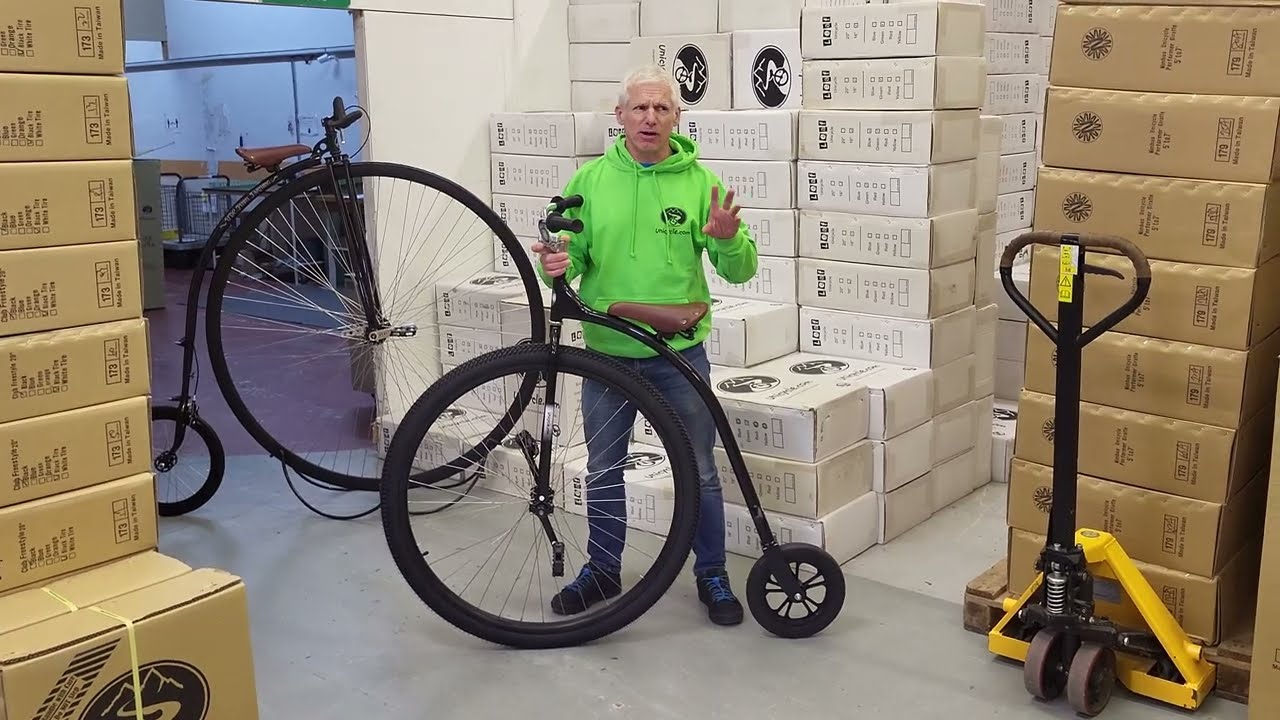 The new 36 inch Penny Farthing (unboxing?)