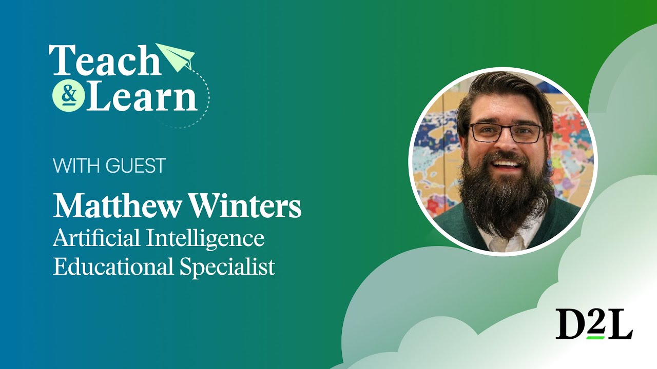 Building an Inclusive AI Ecosystem for Education With Matthew Winters
