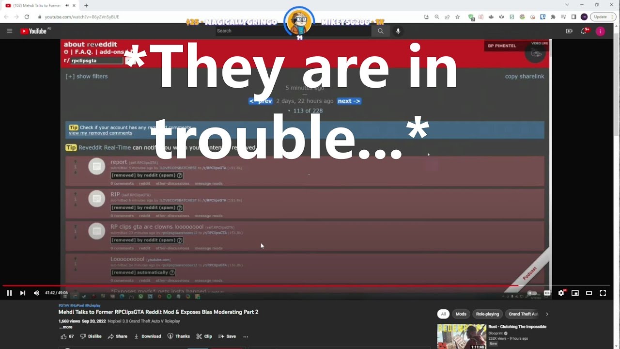 Koil REACTS to dasMEHDI EXPOSING RPClipsGTA Reddit MODS (Part 3) | NoPixel 3.0 GTA RP