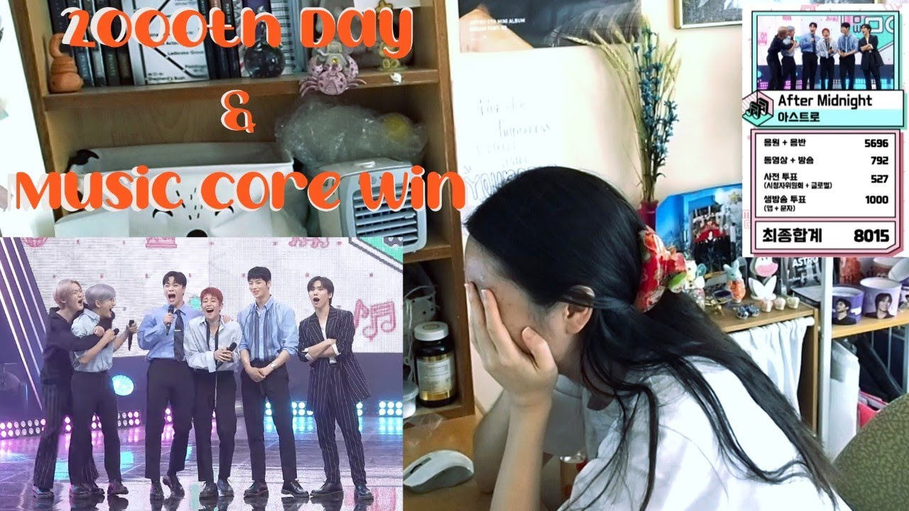 AROHA V-LOG| ASTRO's 1st Music Core Win!!!!