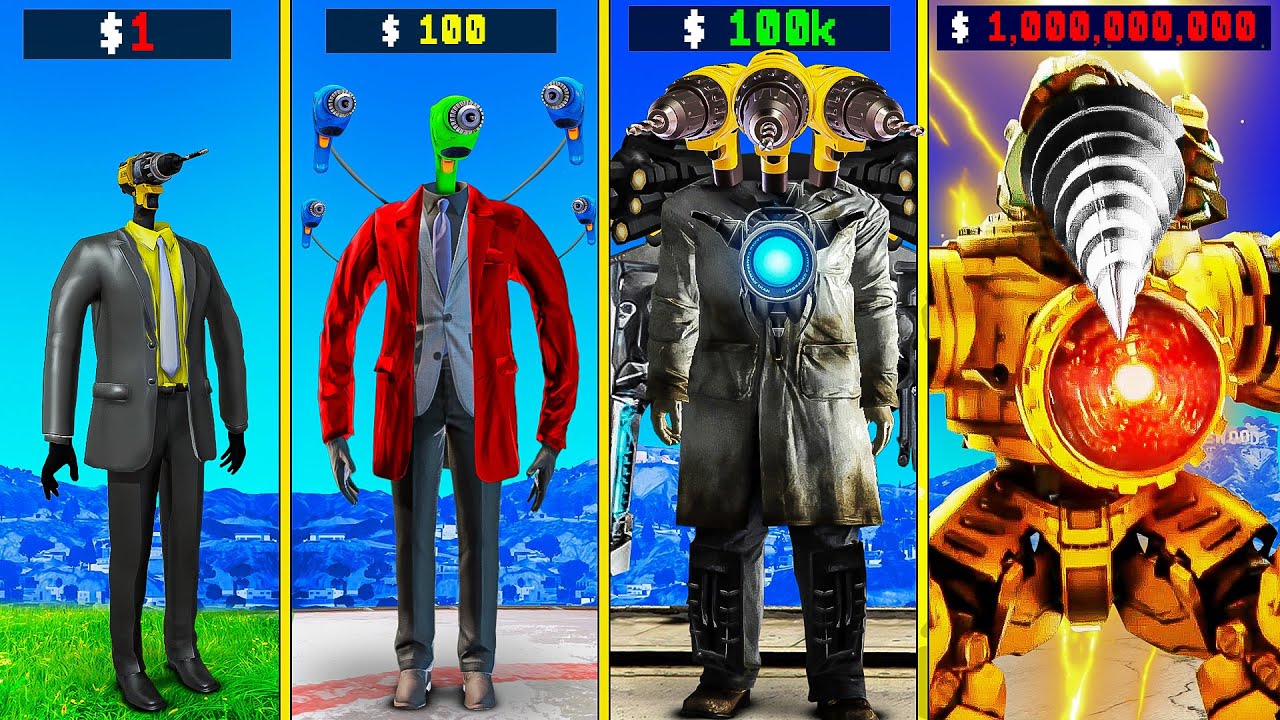 $1 DRILL MAN to $1,000,000,000 in GTA 5