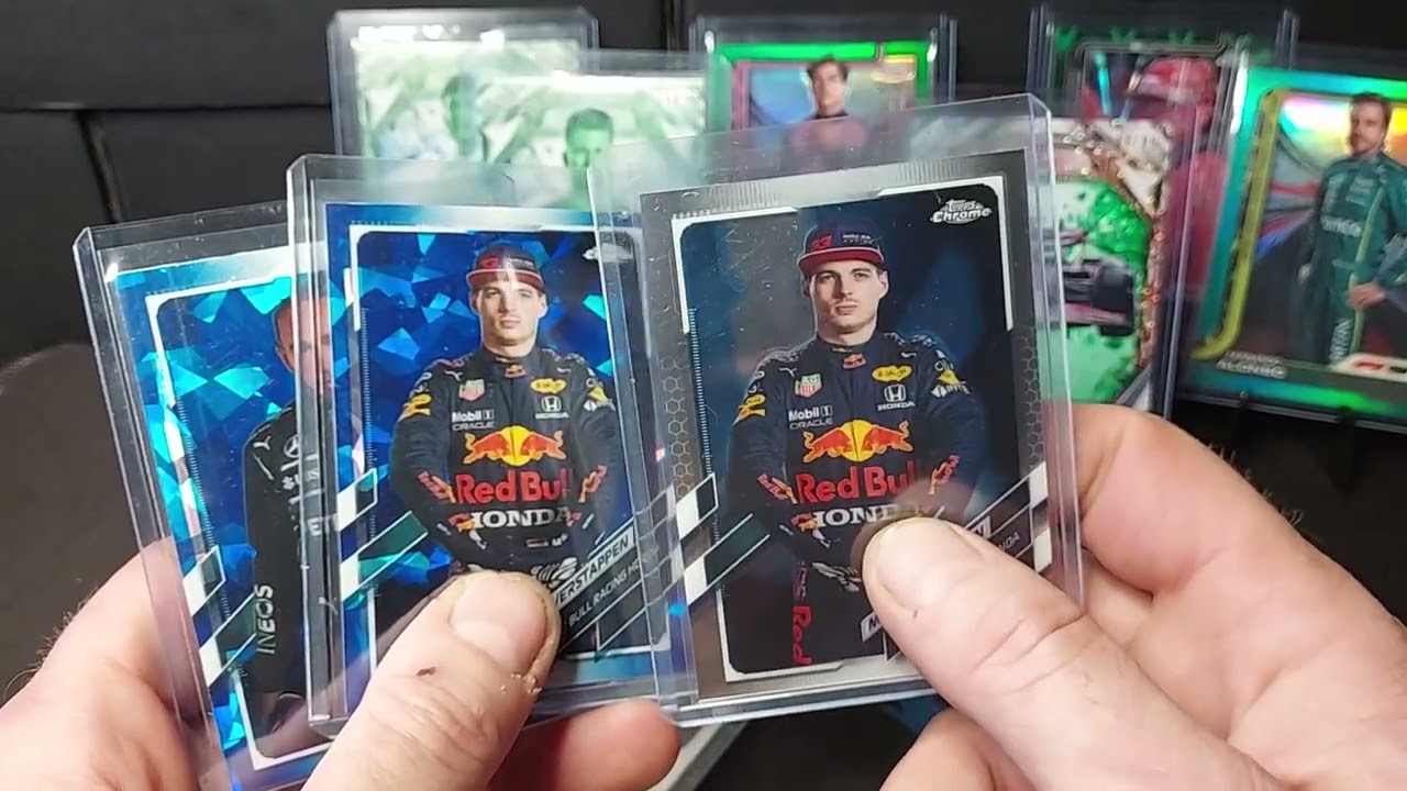 **F1 Card Mail Day** 02/27/26 P1 Topps Chrome 2025 SP's, 75th Sp''s, 2021 Verstappen & Hamilton 
