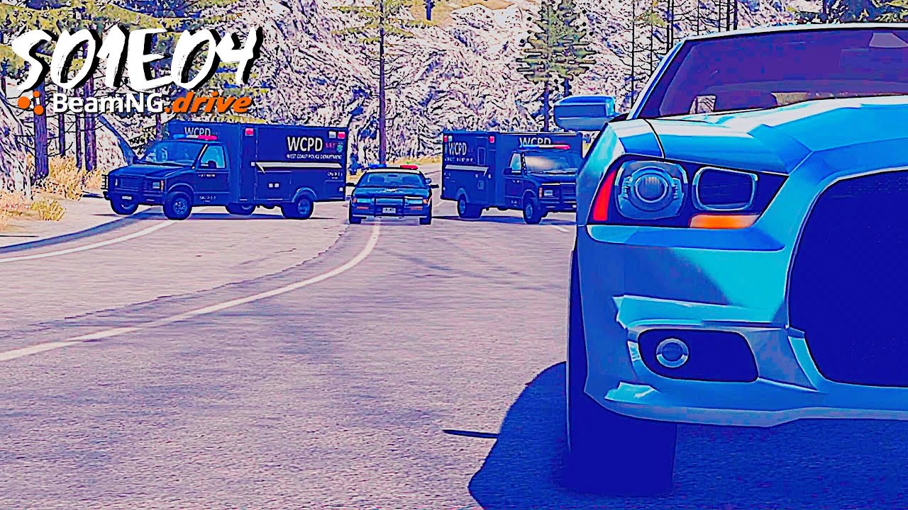 Beamng Drive Movie: Cornered (+Sound Effects) |PART 4| - S01E04
