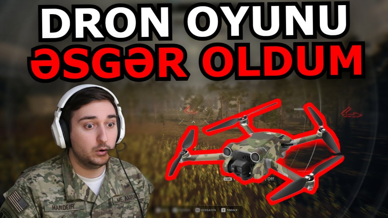 HƏRBİ DRON PİLOTU OLDUM [Death from Above] #1 Azərbaycanca
