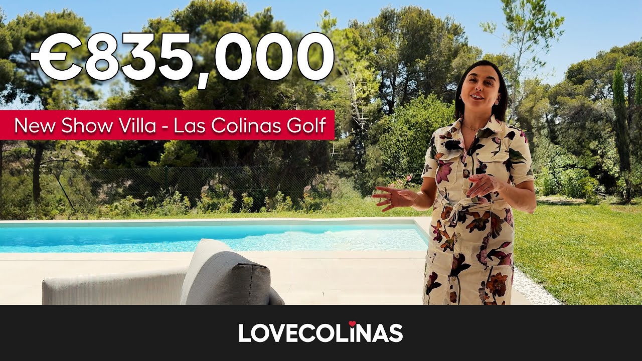 €835,000 Brand New Show Villa - Las Colinas Golf