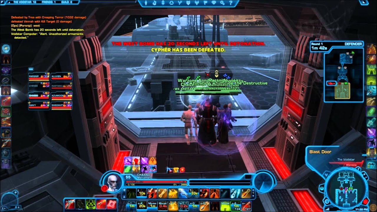 SWTOR 2.8 Ridiculous Warzones 2 of 2 : Naked!
