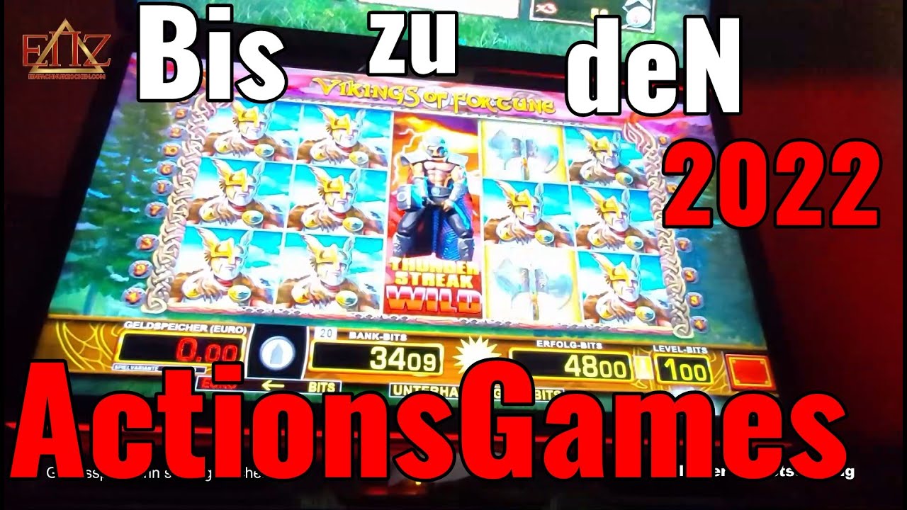 🔨THOR pr&uuml;gelt in die 💥ActionGames  💯echte Spielo | ENZ 2022 Merkur & Bally Wulff