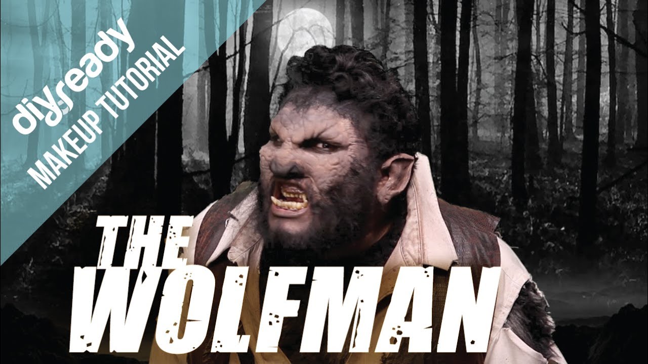 The Wolfman Halloween Makeup