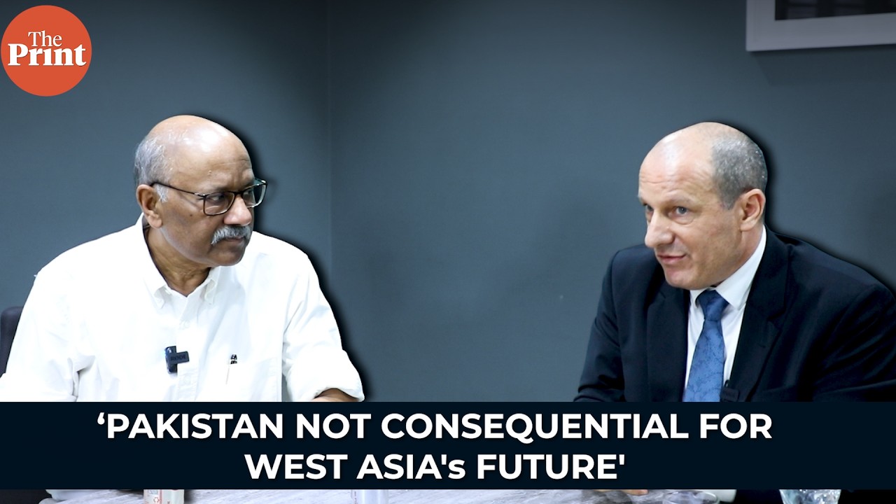 'Pakistan not consequential for future of West Asia'-Israeli Envoy's interaction with ThePrint team