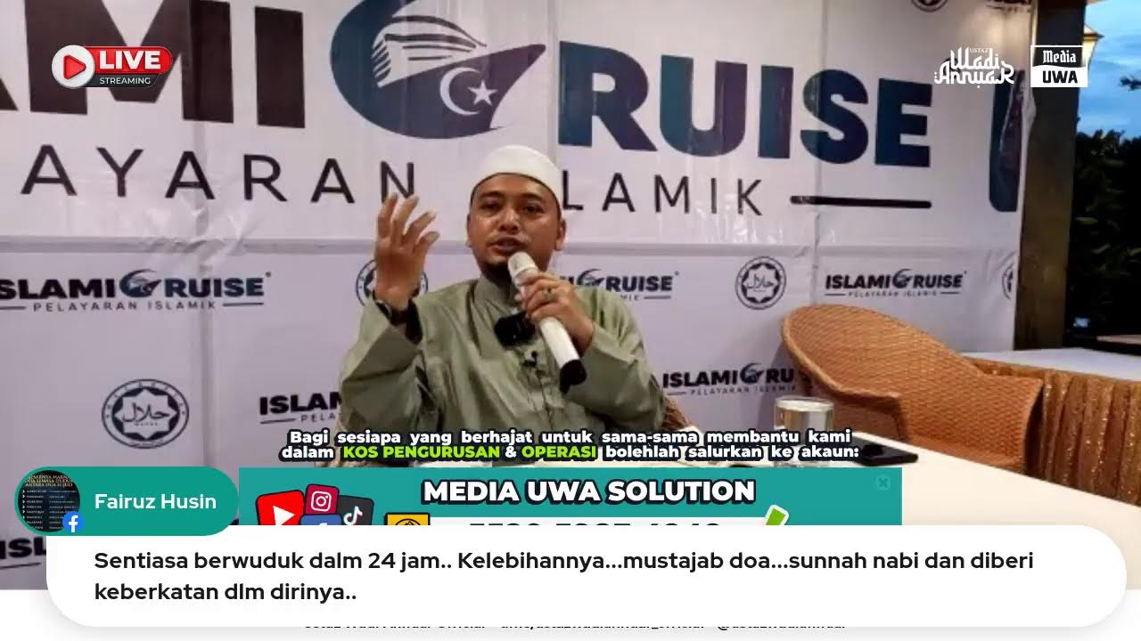 🔴LIVE Kuliah Subuh | Ustaz Wadi Annuar