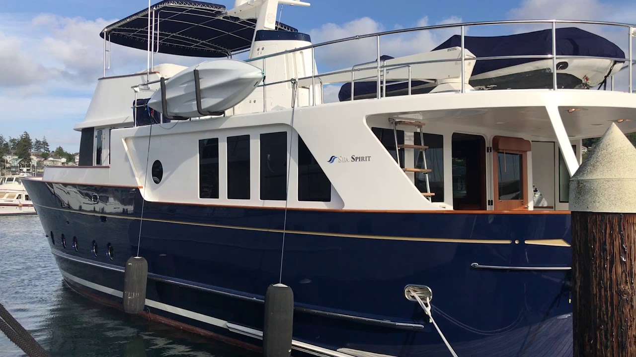 SOLD 2010 60’ Sea Spirit Trawler for Sale. Walkthrough - Anacortes WA. Efficient, Well Passagemaker